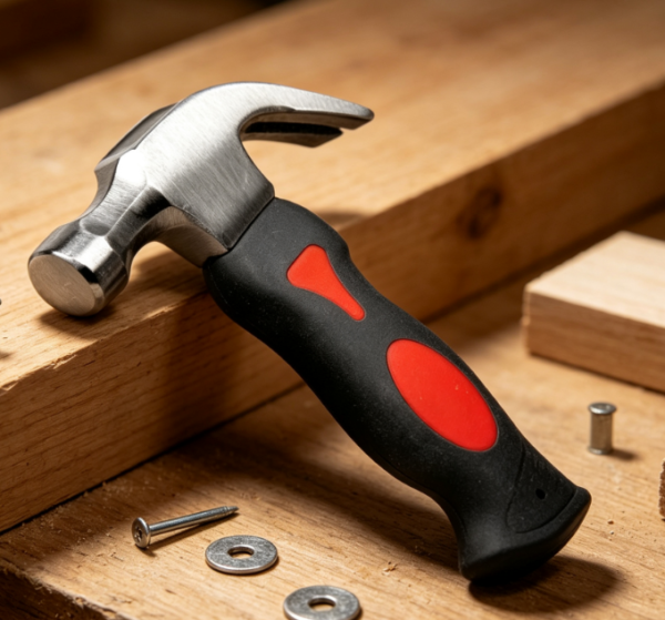 Short-Handle Claw Hammer; Compact, Lightweight, And Precise