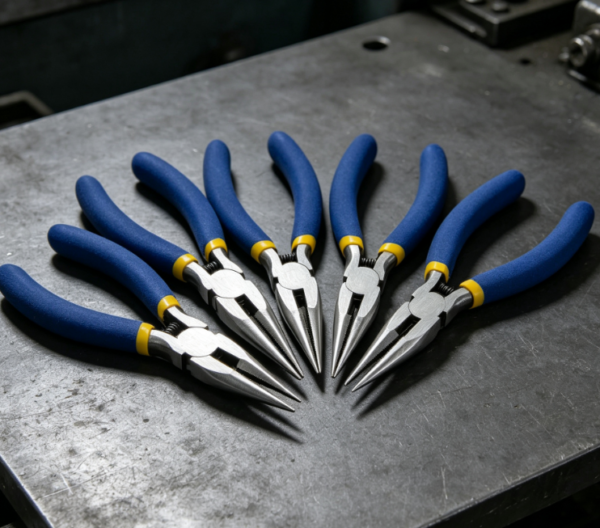 Needle-Nose Pliers Set With Wire Cutter For Jewelry Making And Wire Bending