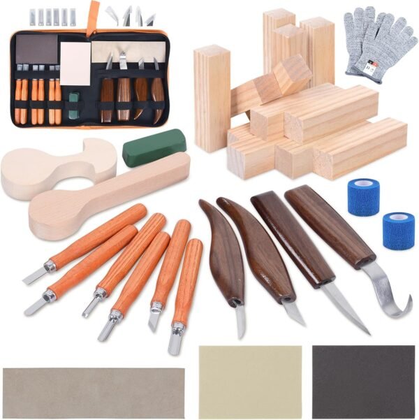 Multifunctional Wood Carving Tool Set For Beginners