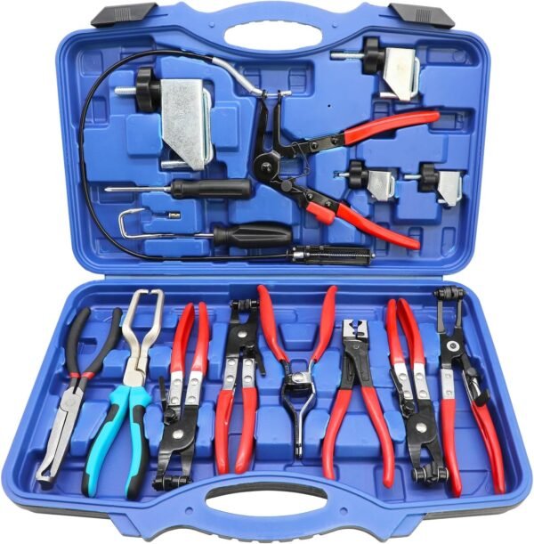 Hose Clamp Removal Tool Kit For Automotive Cooling Systems