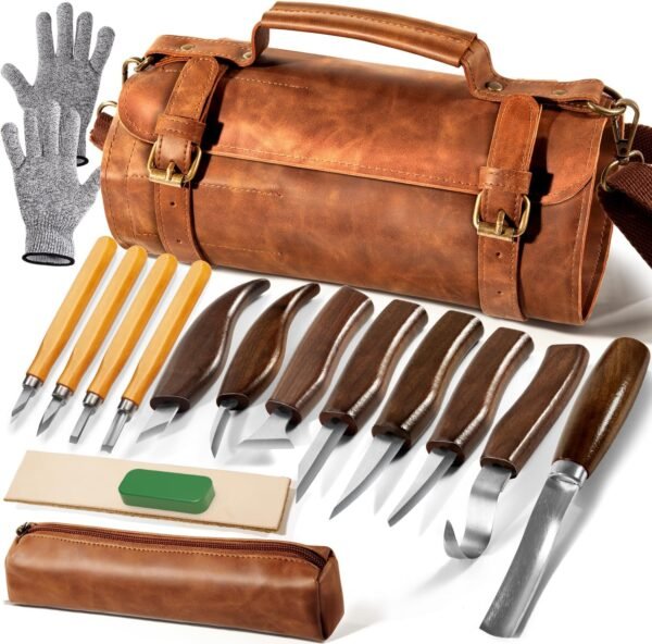 Multi-Piece Wood Carving Tool Set